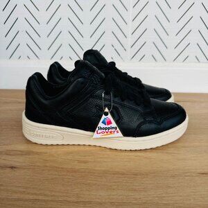 ❤️CONVERSE WEAPON MONO OX Sz 5.5 Men Shoes LEATHER Black Casual Sneakers A12485C